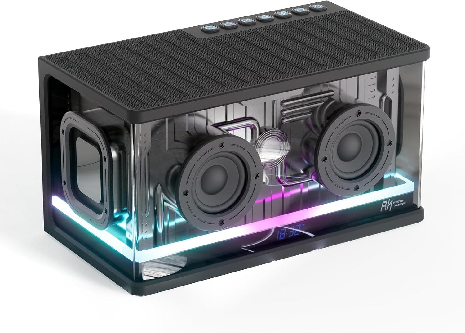 Parlante RK ROYAL KLUDGE SH100 Altavoz Bluetooth 40w negro 1