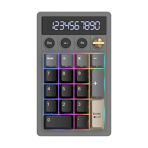Rk Royal Kludge Rkm20 Phantom Number Teclado Mecánico Rgb