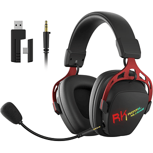 Audifonos gamer RK ROYAL KLUDGE HG103 NEGRO