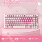 Teclado mecánico ROYAL KLUDGE R75 pink melody / sw cream  - Miniatura 4