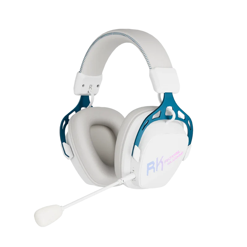 Audifonos gamer RK ROYAL KLUDGE HG103 Blanco  1