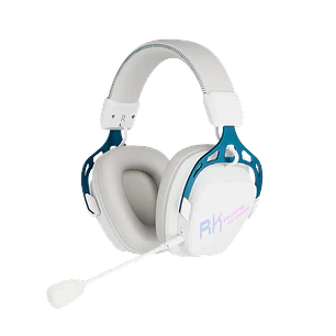 Audifonos gamer RK ROYAL KLUDGE HG103 Blanco 