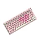 Teclado mecánico ROYAL KLUDGE R75 pink melody / sw cream  - Miniatura 3