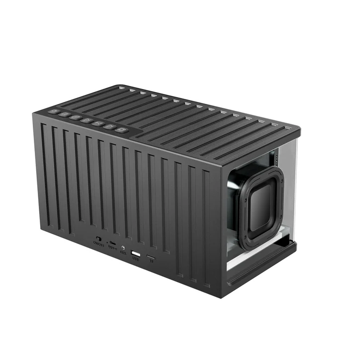 Parlante RK ROYAL KLUDGE SH100 Altavoz Bluetooth 40w negro 4