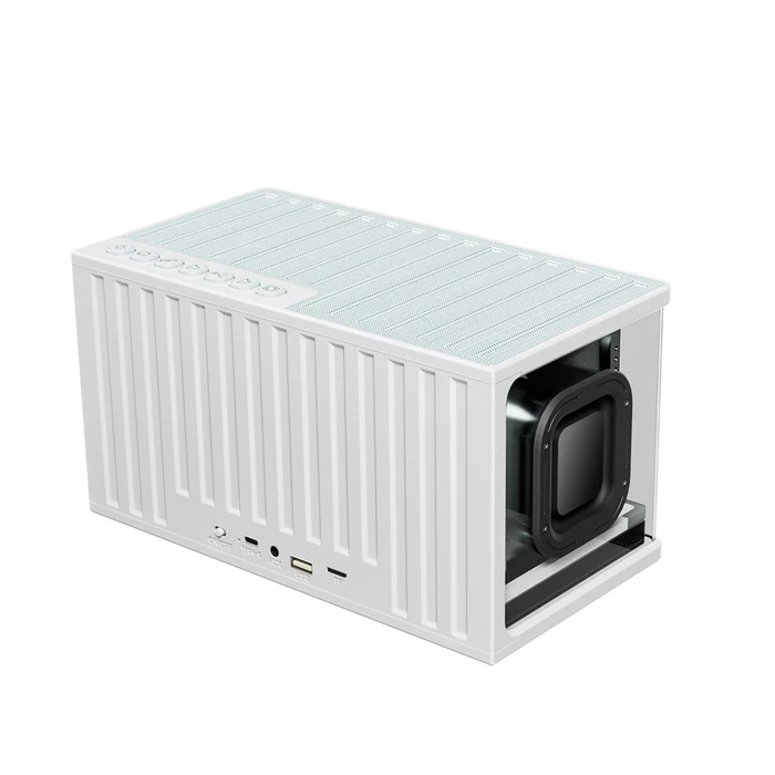 Parlante RK ROYAL KLUDGE SH100 Altavoz Bluetooth 40w Blanco 3