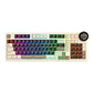Teclado mecánico inalámbrico  Rotal kludge  RK  N99 Mocha grey / sw Cream / US - Miniatura 1