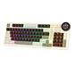 Teclado mecánico inalámbrico  Rotal kludge  RK  N99 Mocha grey / sw Cream / US - Miniatura 2