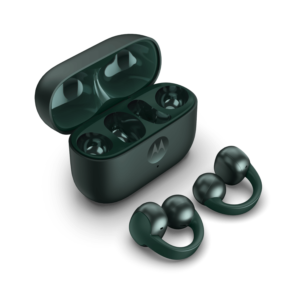 Audífonos Inalámbricos motorola Buds Lopp open Ear Verde 1