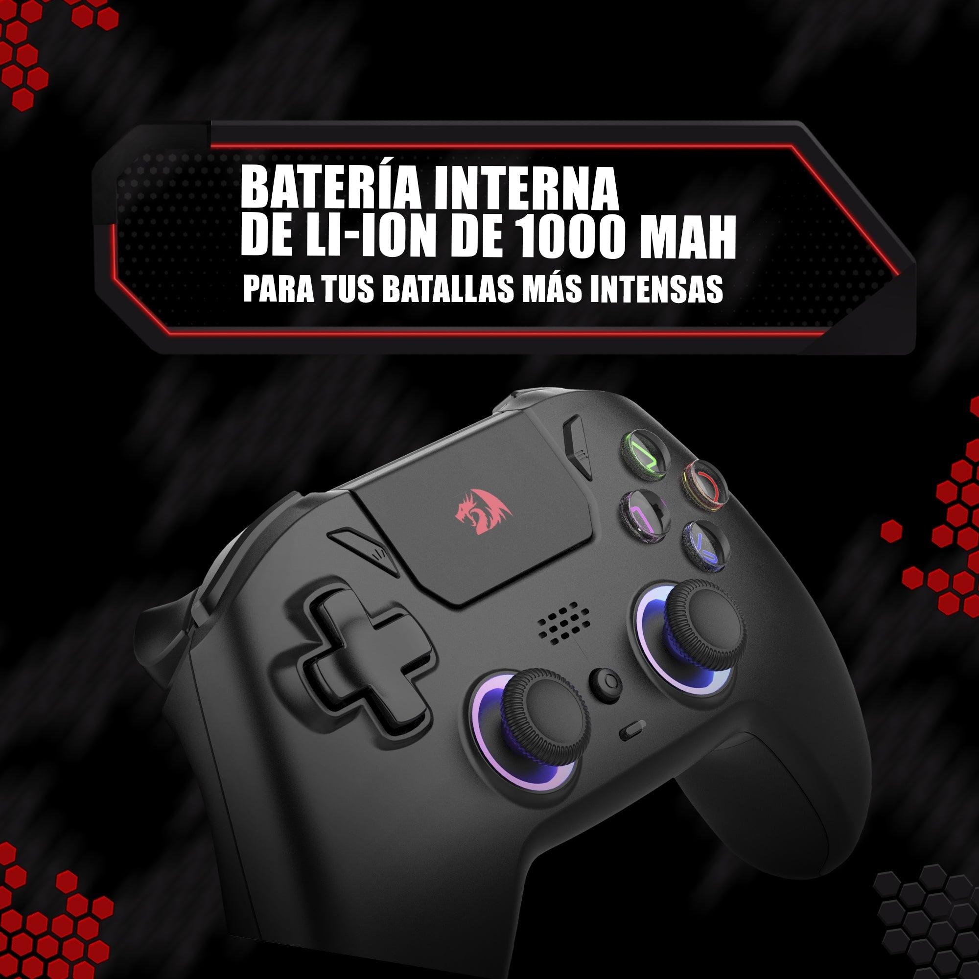 Control Redragon Darkflame G820 Wireless 4