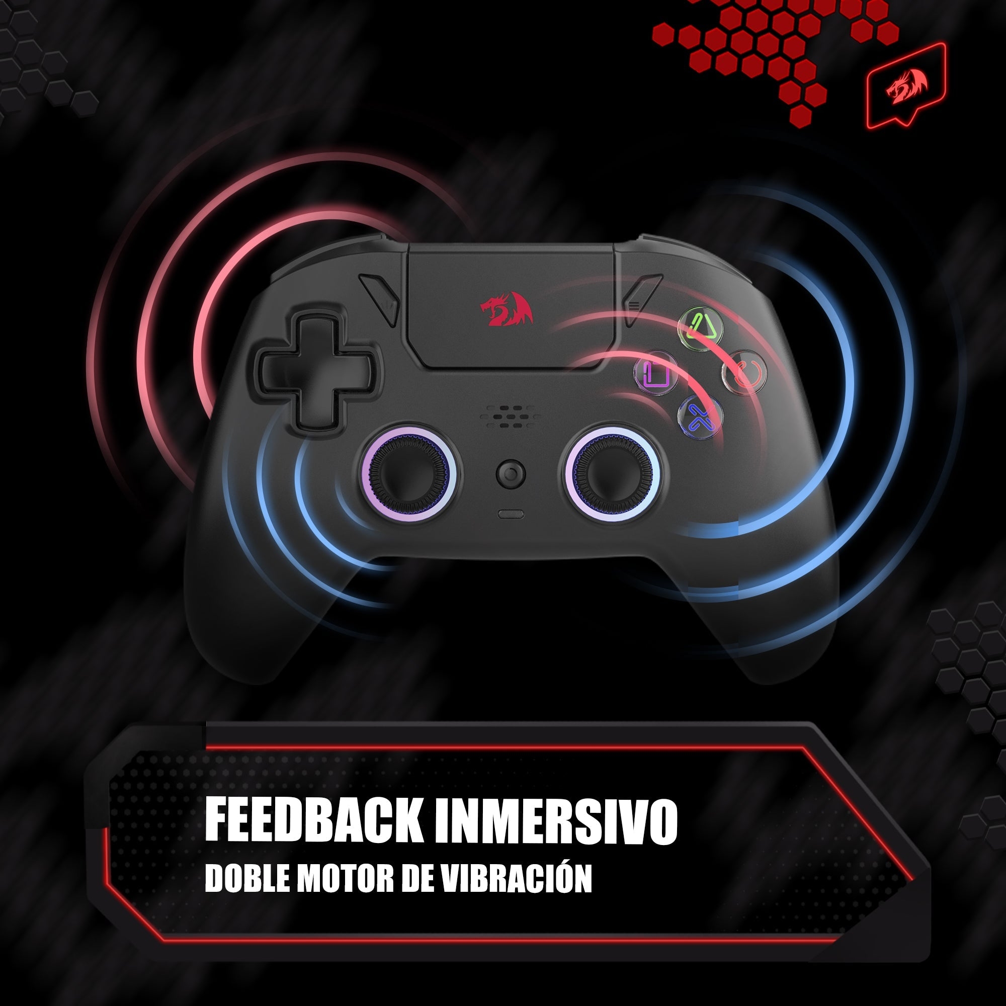 Control Redragon Darkflame G820 Wireless 5