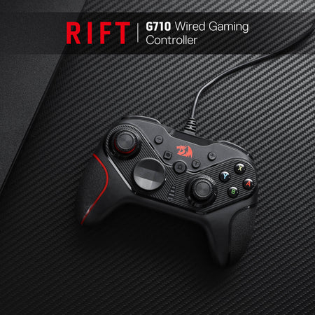 CONTROL Redragon Rift G710 - USB 1.8 mts - PC/Android/Switch/PS3  2