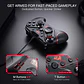 CONTROL Redragon Rift G710 - USB 1.8 mts - PC/Android/Switch/PS3  - Miniatura 3