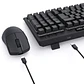 Kit Teclado, Mouse, audifono, mousepad Gamer Redragon S147  - Miniatura 2