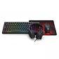 Kit Teclado, Mouse, audifono, mousepad Gamer Redragon S147  - Miniatura 4