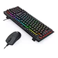 Kit Teclado, Mouse, audifono, mousepad Gamer Redragon S147  - Miniatura 5