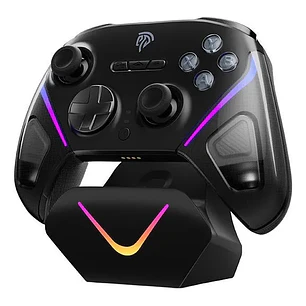 Control EasySMX D10 Multiplataforma negro | Joysticks TMR, Gatillos con Bloqueo y Base de Carga