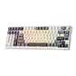 Teclado Mecánico Inalámbrico Royal Kludge RK L98 TRI MODO / SW CREAM / Ingles - Miniatura 2
