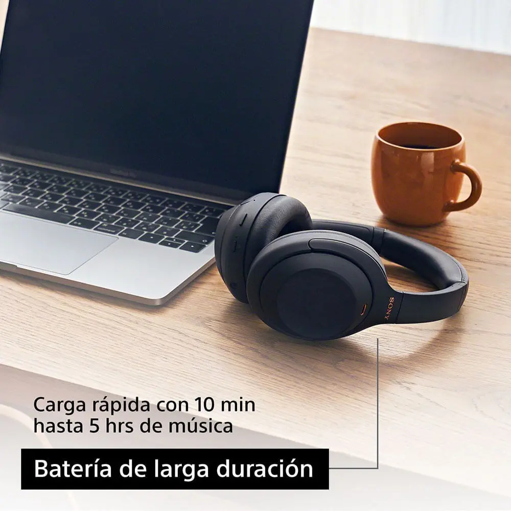 Audífonos Bluetooth Sony WH-1000XM4 Negro 4