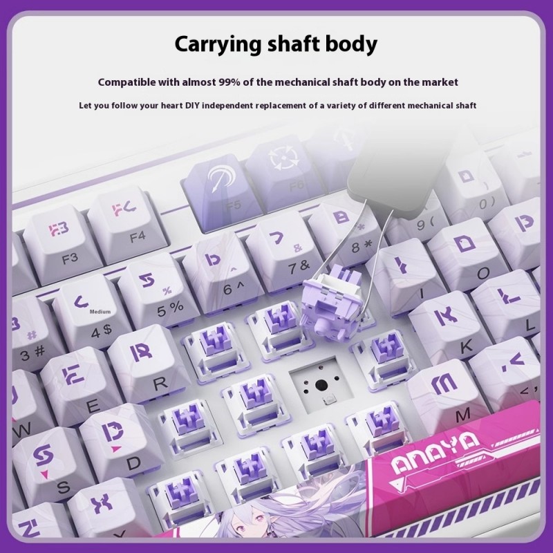 Teclado Mecánico Dareu A98 Pro Rhea – Dream HiFi Switch 5
