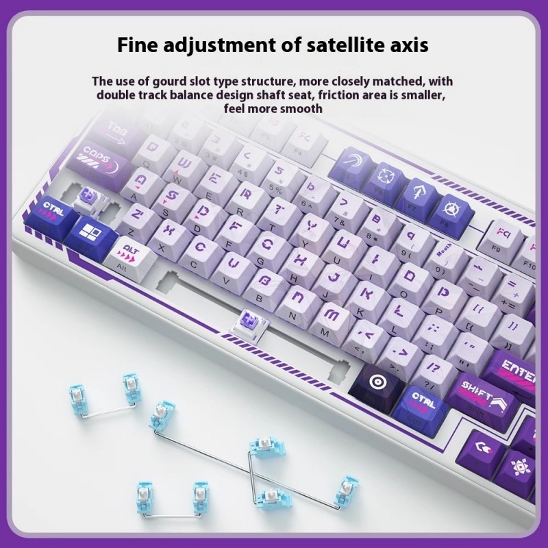 Teclado Mecánico Dareu A98 Pro Hesiod – Dream HiFi Switch 4