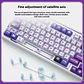 Teclado Mecánico Dareu A98 Pro anaya – sky switch - Miniatura 2