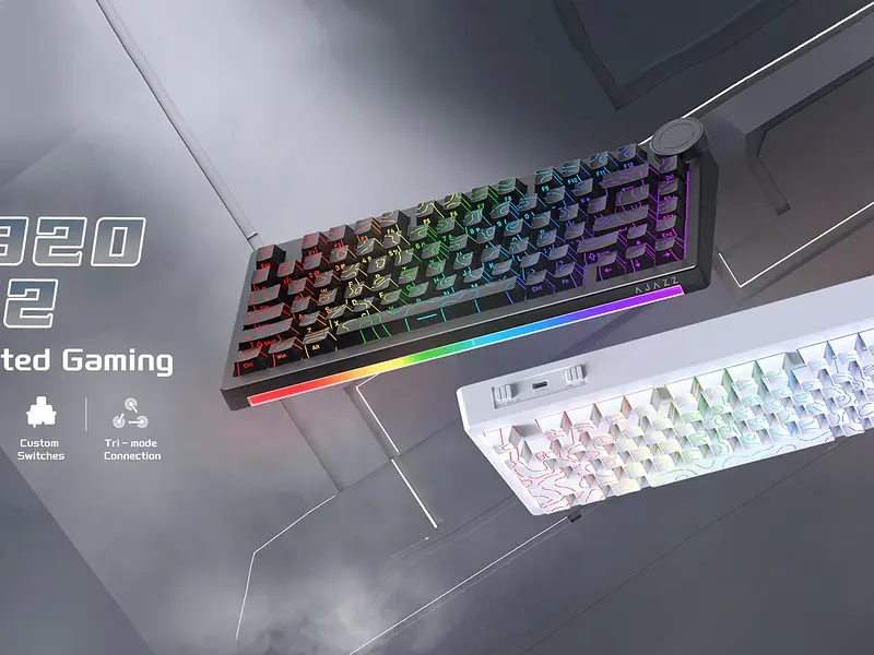 Cómo configurar luces RGB en teclado Ajazz