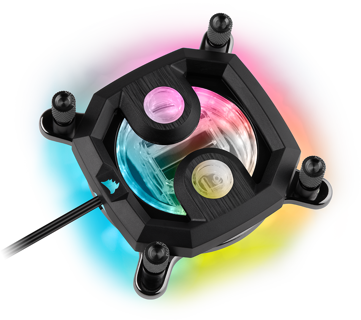 Bloque de agua para CPU CORSAIR Hydro X Series XC7 RGB PRO  1