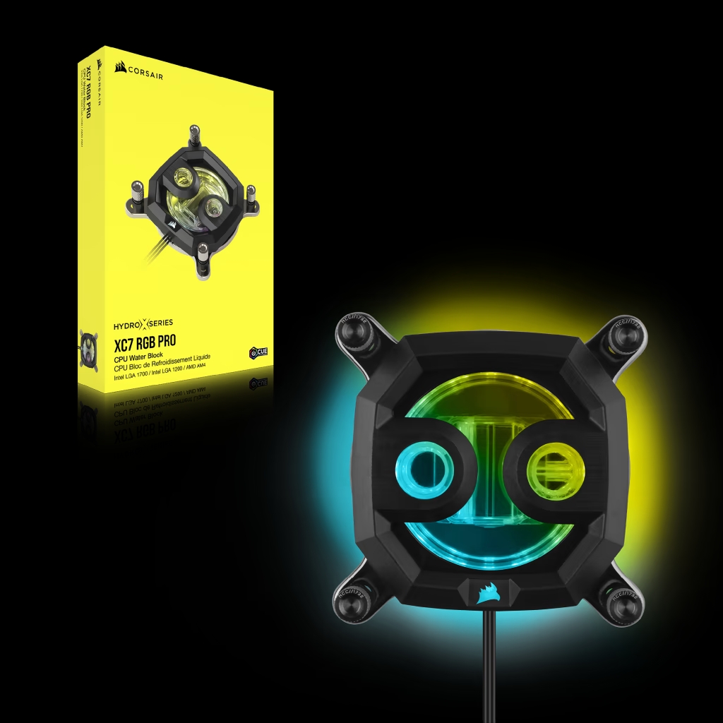 Bloque de agua para CPU CORSAIR Hydro X Series XC7 RGB PRO  3