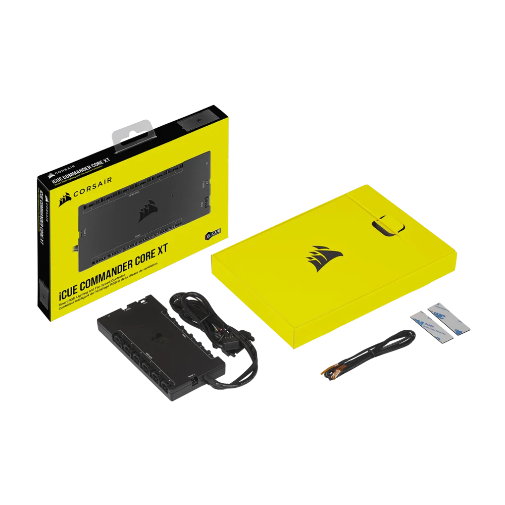 CORSAIR iCUE COMMANDER CORE XT – Controlador RGB y PWM inteligente 5