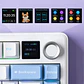 Teclado Mecánico F75 MAX White Blue Purple RGB Wireless – Switch Reaper / ingles  - Miniatura 2