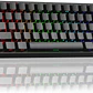Teclado Aula Win60 He SW magnetic 60% Gamer Rgb cableado color negro - Miniatura 1