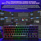 Teclado Aula Win60 He SW magnetic 60% Gamer Rgb cableado color negro - Miniatura 2