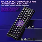 Teclado Aula Win60 He SW magnetic 60% Gamer Rgb cableado color negro - Miniatura 7