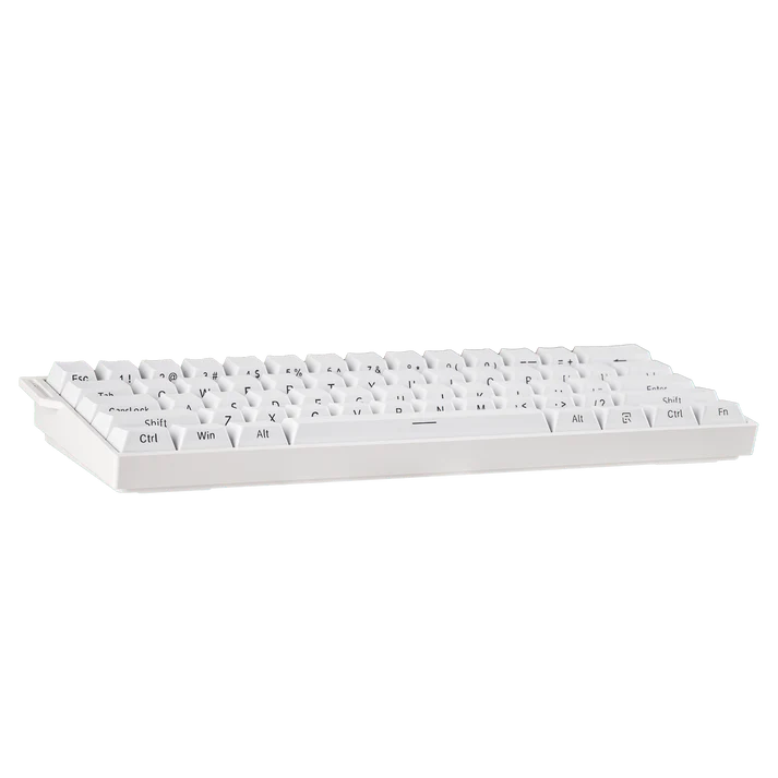 Teclado Mecánico AULA MINI60 HE Pro sw magnético RGB Wireless blanco / ingles  7