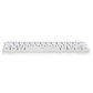 Teclado Mecánico AULA MINI60 HE Pro sw magnético RGB Wireless blanco / ingles  - Miniatura 5