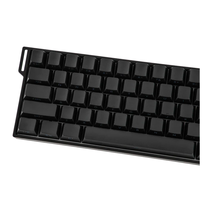 Teclado Aula Win60 He SW magnético 60% Gamer Rgb cableado color negro 2