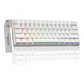 Teclado Aula Win60 He SW magnético 60% Gamer Rgb cableado color blanco - Miniatura 2
