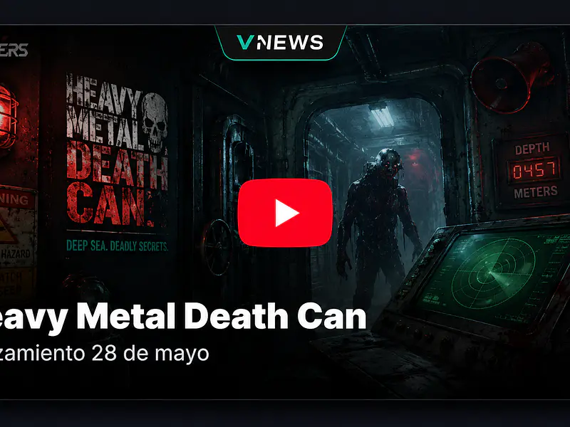 Heavy Metal Death Can llega el 28 de mayo: terror retro bajo el mar