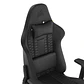 Silla Gamer corsair TC100 RELAXED de cuero sintetico con Cojín Lumbar y Cervical negra  - Miniatura 7