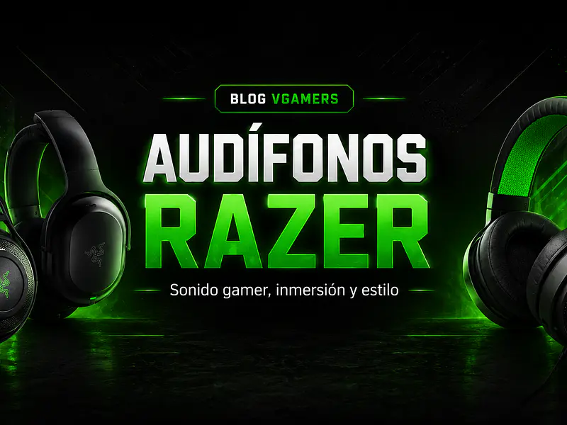 Audífonos Razer: sonido gamer y setup premium | VGamers
