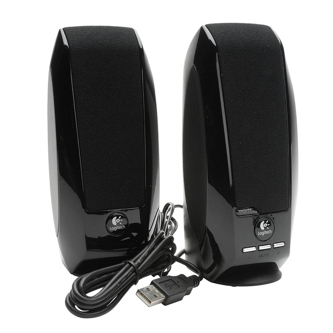 Parlantes Logitech S150 USB 2.0 Negros 1