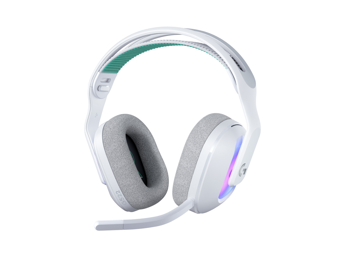 audifonos gamer  Logitech G522 LIGHTSPEED RGB blanco 1