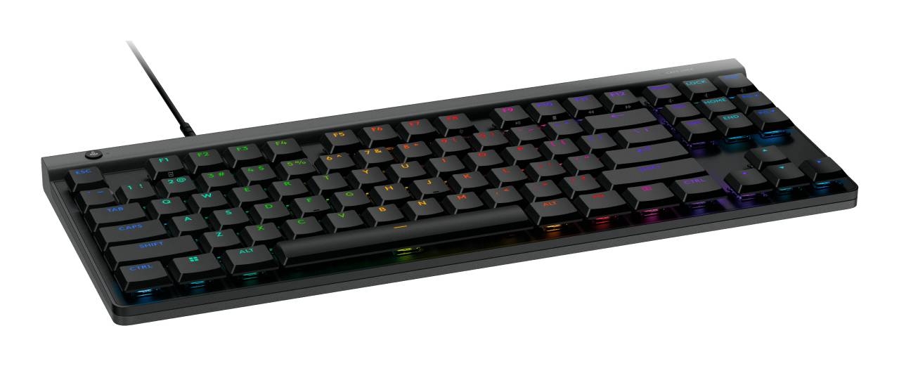 Teclado gamer Logitech G515 TKL black Alámbrico RGB  4