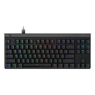 Teclado gamer Logitech G515 TKL black Alámbrico RGB 