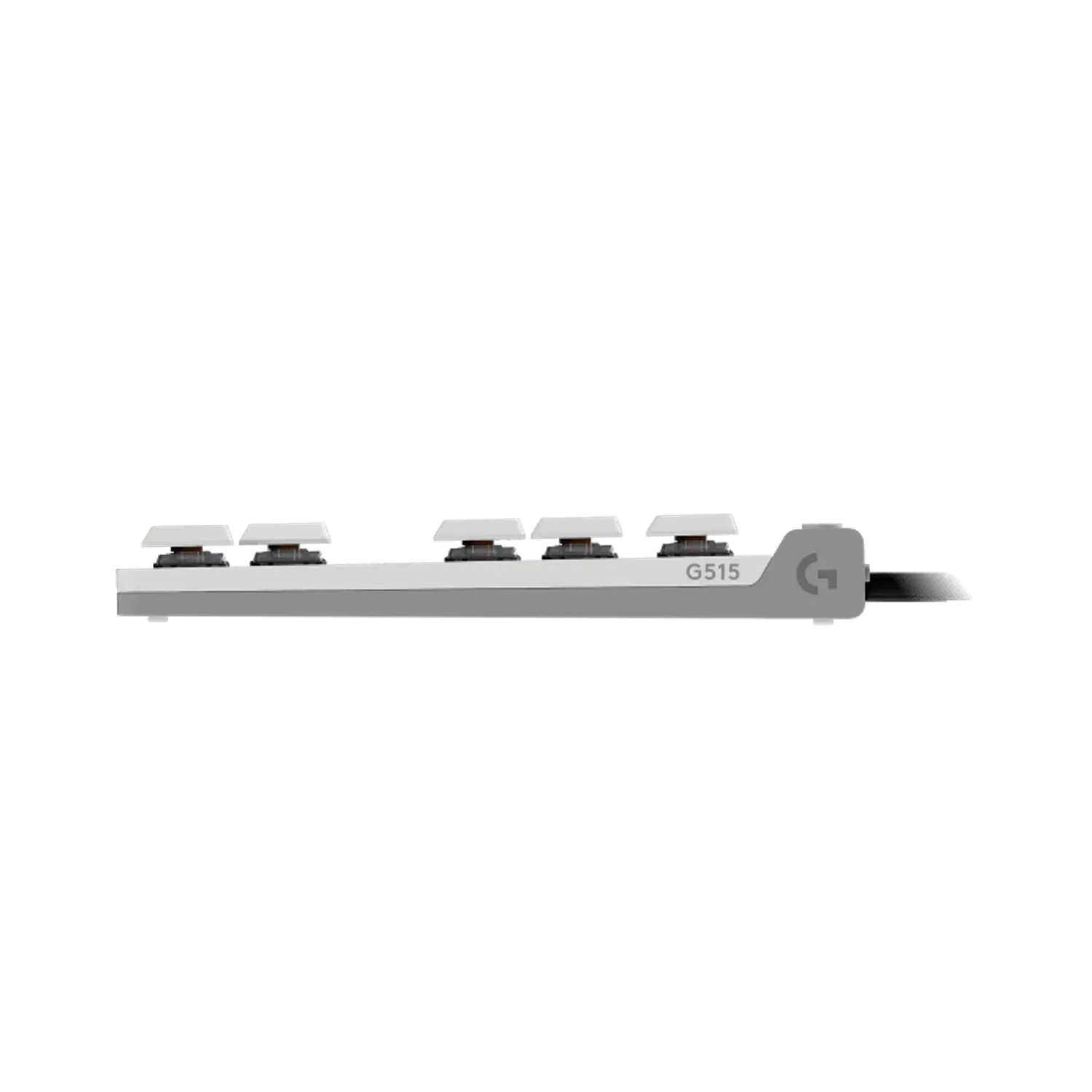Teclado gamer Logitech G515 TKL White Alámbrico RGB 3
