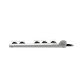 Teclado gamer Logitech G515 TKL White Alámbrico RGB - Miniatura 3