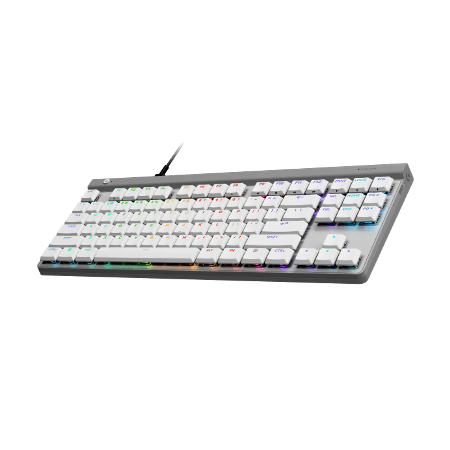 Teclado gamer Logitech G515 TKL White Alámbrico RGB 2