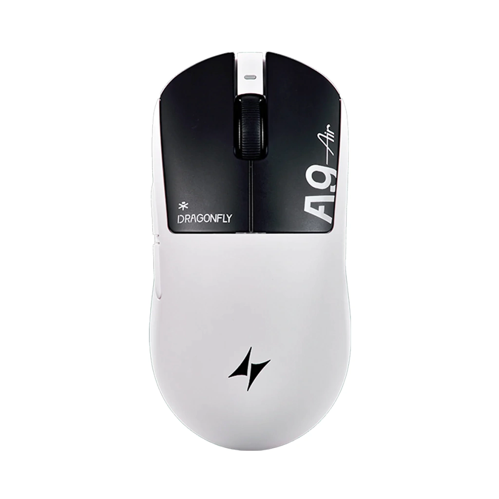 Mouse Gamer ATK Dragonfly A9 Air Ultimate Wireless black/white 1