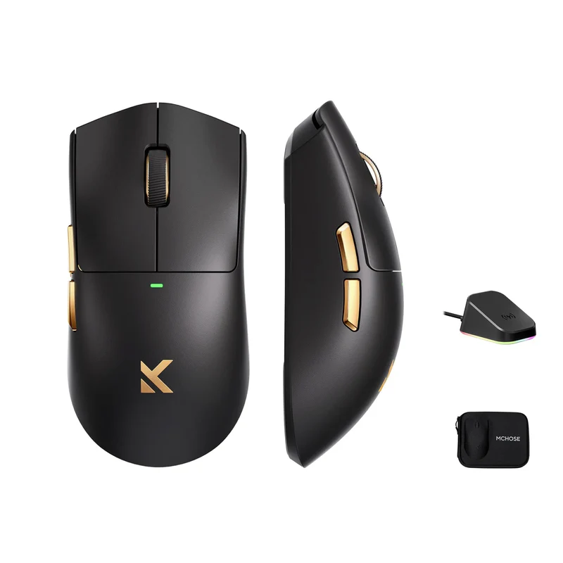 MCHOSE K7 Ultra 8K Lightweight Wireless Gaming Mouse black 2