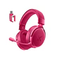 Audífonos Gamer MCHOSE V9 Series Wireless Gaming Headset Berry Red - Miniatura 2